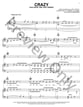 Crazy piano sheet music cover